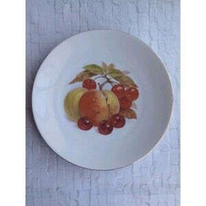 Bareuther Waldsassen Bavaria Porcelain Dessert Plate Featuring Fruits and Nuts